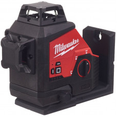 Lāzera 3 plakņu nivelieris M12 3PL-401C 360* Milwaukee