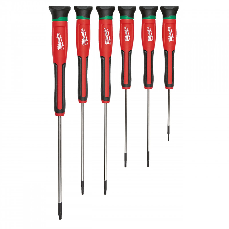 Precīzo skrūvgriežu komplekts TORX Milwaukee