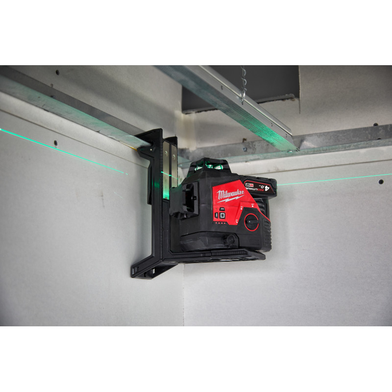 Milwaukee Green Laser 3 Plane Leveler M12 3PL-401C 360°