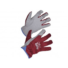 Synthetic leather work gloves