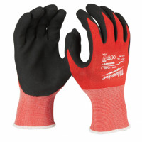 Milwaukee gloves with rubber coating (CLASS ― 1) size 10 (12 pcs.)