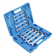 12pc Ratchet Ring Combination Spanner Set