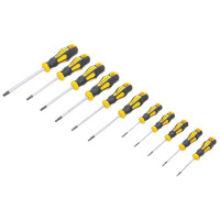 Skrūvgriežu komplekts (Torx) T6 - T40 11 gb BGS