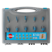 Taisnu rievu urbju komplekts 10 gab.