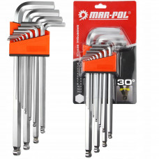 KLUCZE IMBUSOWE 1.5-14mm 12PCS "DŁUGIE"
