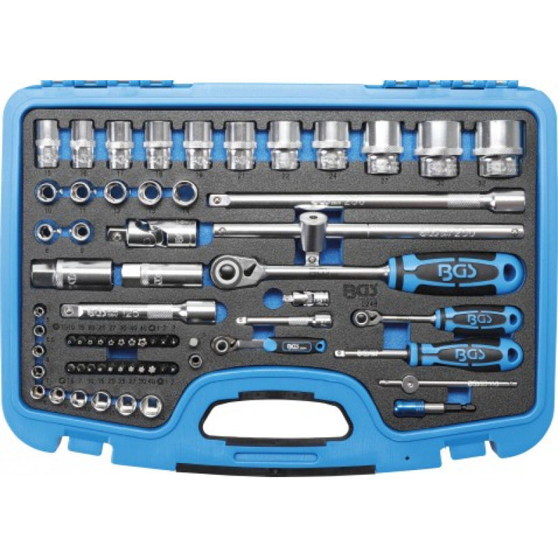 Tool Kit | 6.3 mm (1/4 in) / 12.5 mm (1/2 in) drive | 66 pcs. (2248)