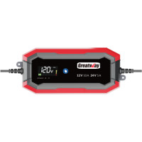 Battery charger LCD 12/24V 10A