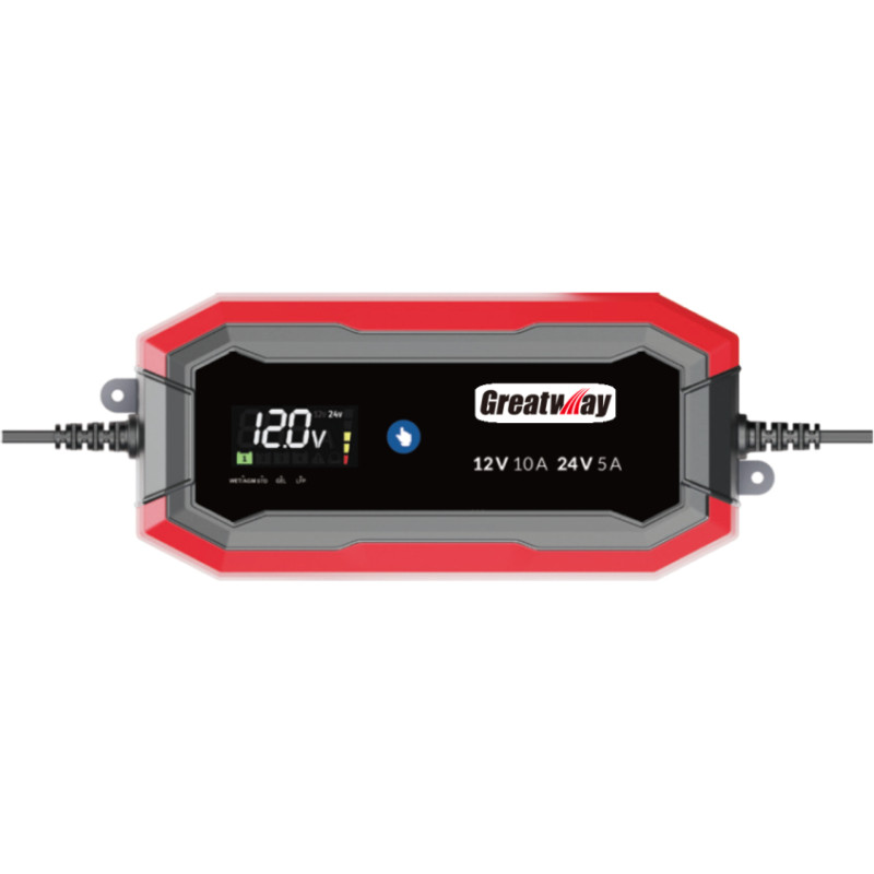 Battery charger LCD 12/24V 10A