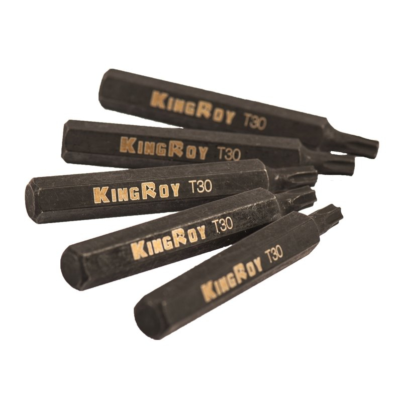 Kingroy Набор бит TORX, (10мм) 5шт / T50 x 75мм