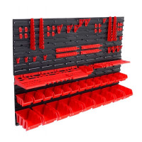 PVC tool board with containers and handles set 43pcs