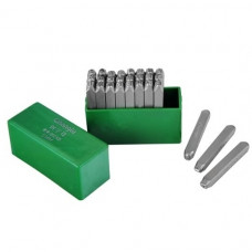 Changlu  Letter stamp 4mm 26pcs.