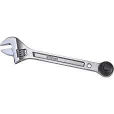 Adjustable wrench pass-thru socket 3/8'' 200mm