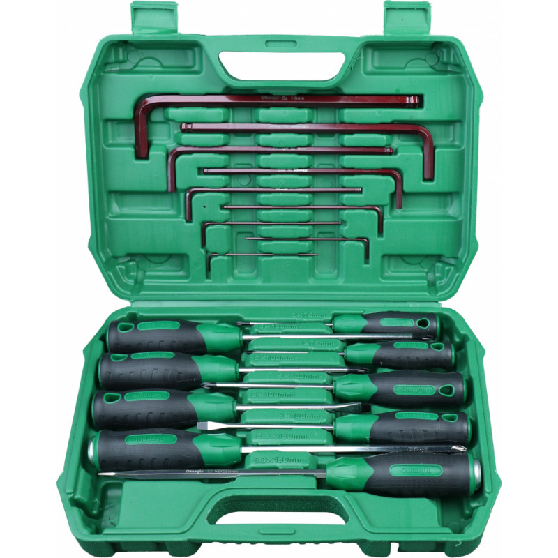 Changlu  Screwdriver set 18pcs (pl./PH/torx)