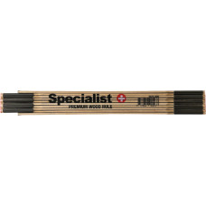 Specialist+ salokāms koka metramērs, 2 m