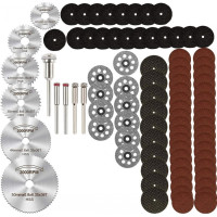 Piederumu komplekts (88gab) mini dzirnaviņām