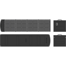 Foldable solar panel 200W with XT60 4in1 port cable