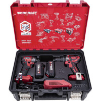 Worcraft Li-ion Impact Cordless Driil and Impact Screwdriver set (BMC)