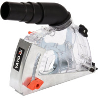 Dust guard for grinder (transparent) M14, Ø125mm