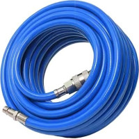 PVC air hose with quick couplers Ø10 x 16mm / Ø10 x 14mm, 20m