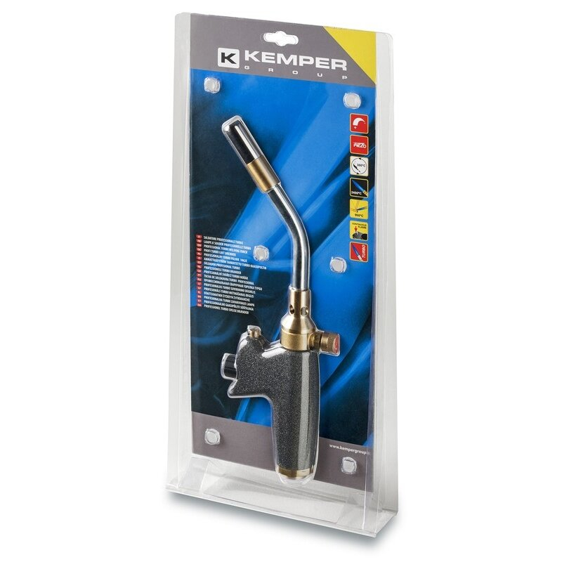 Gas blow torch KEMPER TURBO FLAME 2400°C 7/16