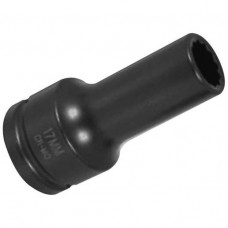 Ellient Tools Ударная головка головки блока цилиндров 3/4 дюйма, 12 точек / 3/4 дюйма x 17 мм