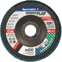 Specialist + vēdekļveida slīpēšanas disks ZK40, 125 mm