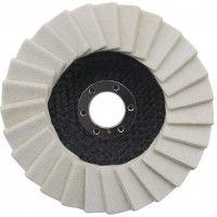 Felt disc for polishing metal 125mm