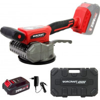 Worcraft Li-ion Cordless vacuum vibrating leveling machine for tiles 20V 2.0Ah in plastic box