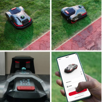 DCK Robota zāles pļāvējs S2000, 2000 m² 4G bezvadu KDRM220-4G, DCK