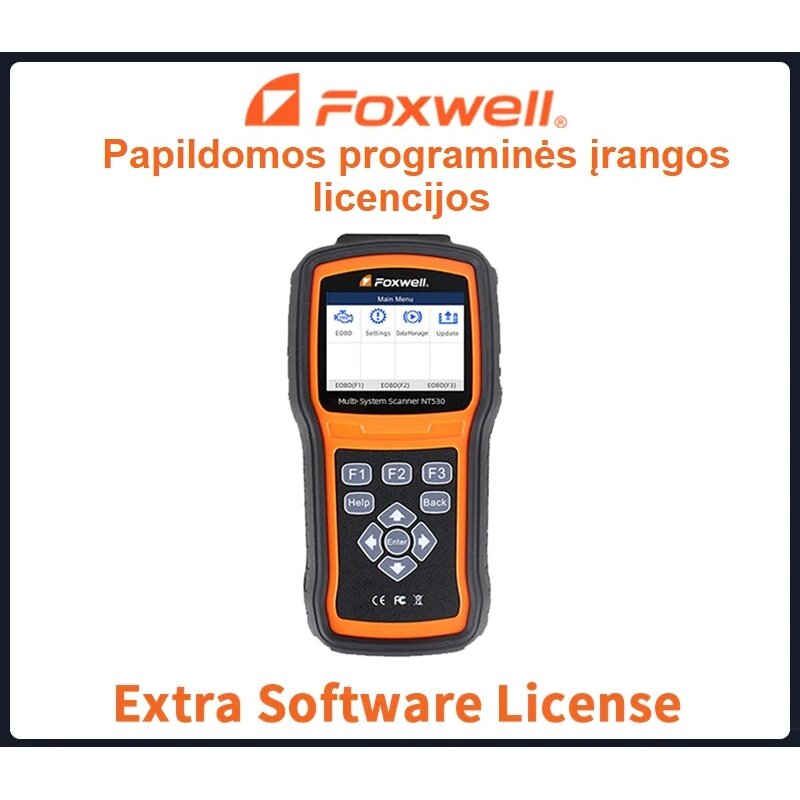 Foxwell Дополнительное программное обеспечение NT530 / Daihatsu