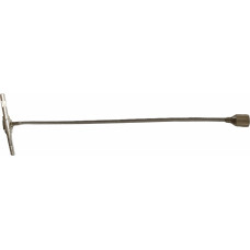 Valve fishing tool with long flexible cable