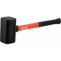 Yato Dead blow hammer with fiberglass handle / 2.4kg, L=490mm