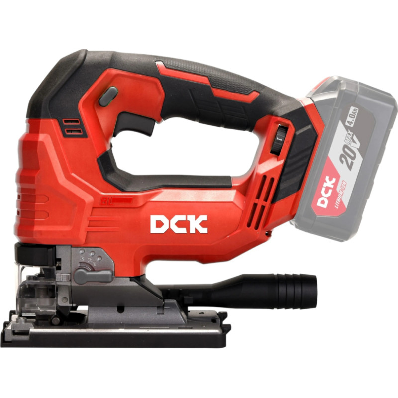 DCK Bezvada bezsuku figūrzāģis 20V, KDMQ85Z, DCK (bez akumulatora un lādētāja)