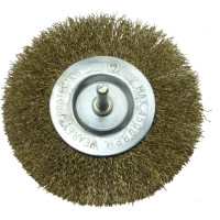 Drel Met. birste, 100mm, plakana ar kātu.