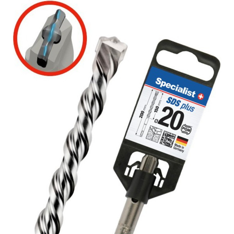 Specialist+ SDS+ urbis, 20 x 150/200 mm