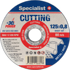 Specialist+ metāla griešanas disks CUTTING, 125x0,8x22 mm