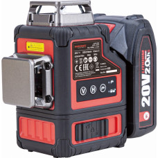 Worcraft LI-ON Cross laser level 3x3D with green beam set XCUBE box