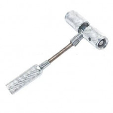 Valve fishing tool with short flexible cable