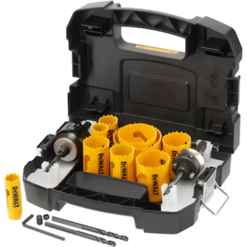 Dewalt Bi-Metal kroņurbju komplekts General 13 gab., DeWALT