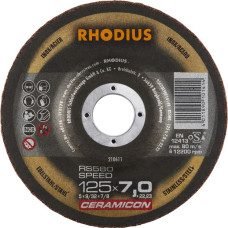 Rhodius Slīpēšanas disks Rhodius 125x7,0x22,23