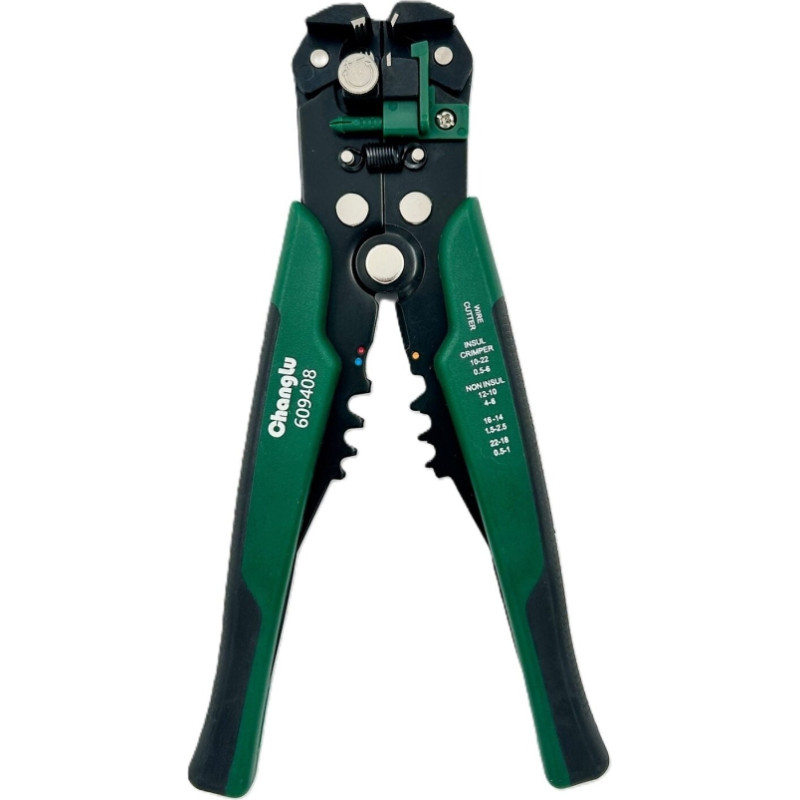 Changlu  Universal wire stripper and ratchet crimping pliers