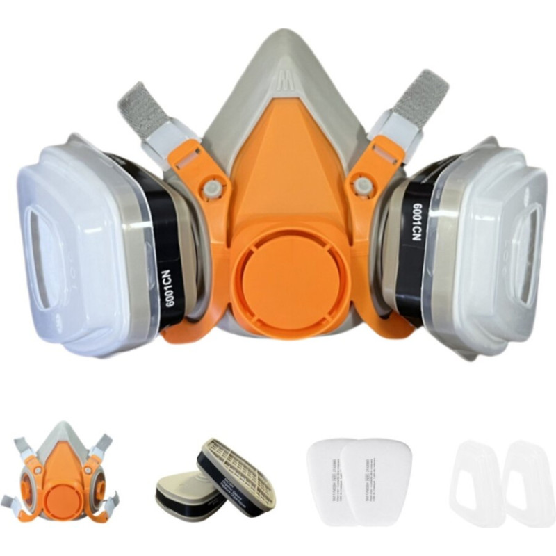 Half Mask Respirator with filter set