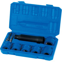 Wheel socket screw and pins brush cleaning set 9pcs