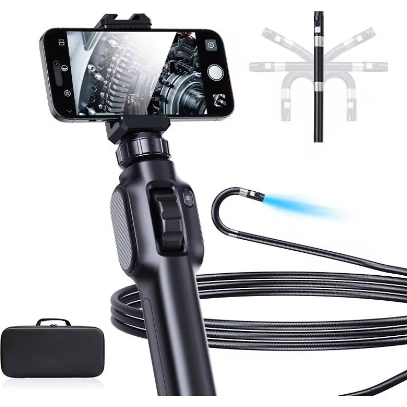 Endoscope for smart device with flexible probe Ø 8mm, 2m