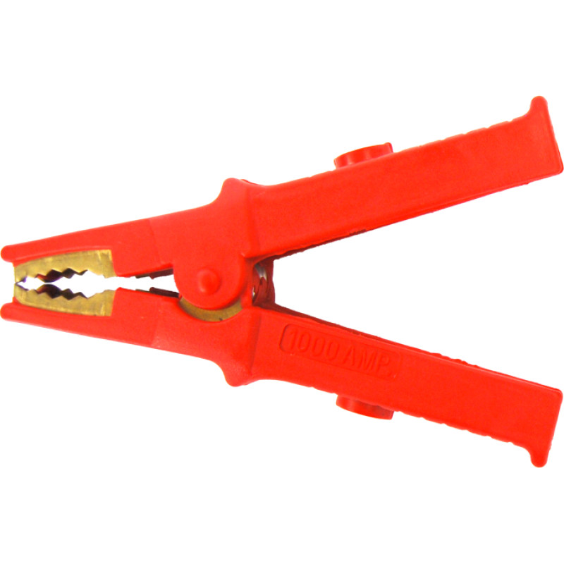 Booster cable clamp (red) 192mm, 1000A