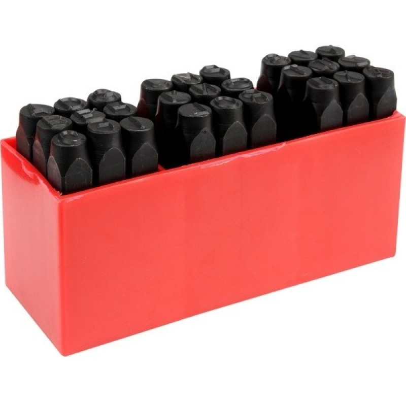 Yato Letter stamp 8mm, 27pcs.