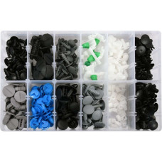 Yato Plastmasas Push-Type klipu sortiments (308gab) Fiat