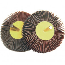 Grassland Aluminum oxide flap disc with shaft / 30x25x6mm No. 80