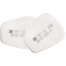 Dust filter 2pcs for 3M 5911 P1