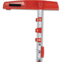 Kapro Lineāls ar 2 kustīgām acīm 120cm